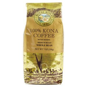 Royal Kona whole bean coffee