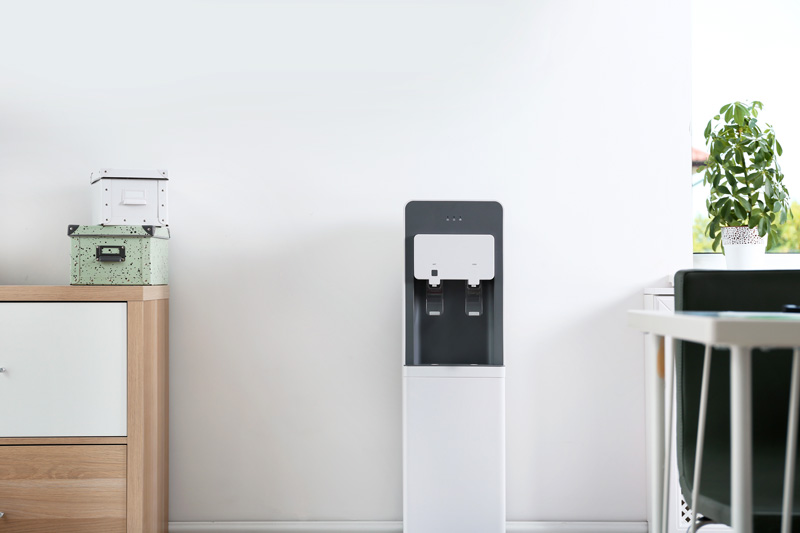 free-standing bottleless water cooler