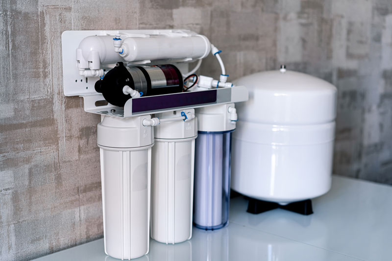 water filtration systems in a house